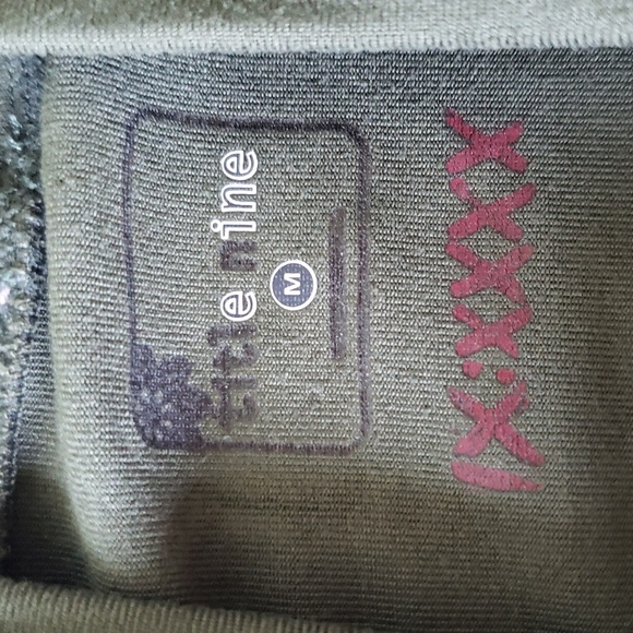 Title Nine Long Sleeve Mock Neck Dress  Green Medium Stretch Travel Athleisure - Picture 13 of 14